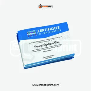 SERTIFIKAT UKURAN A4