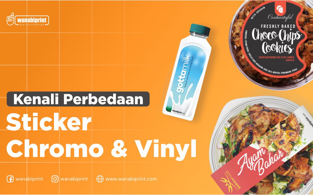 KENALI PERBEDAAN STICKER CHROMO DAN VINYL