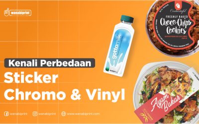 KENALI PERBEDAAN STICKER CHROMO DAN VINYL