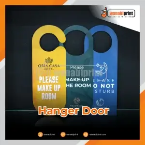 DOOR HANGER SIGN CUSTOM PVC