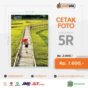 CETAK FOTO/POSTER 5R